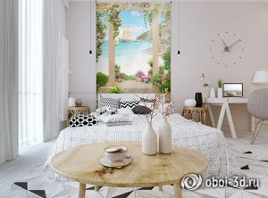 Design Studio 3D 3D Фотообои «Вид на солнечную бухту»