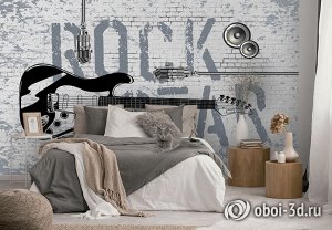 3D Фотообои «ROCK STAR»