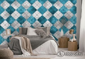 3D Фотообои «Аристократичная клетка»