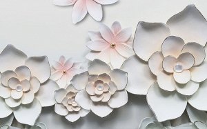 Фотообои Керамические цветы
