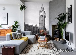 3D Фотообои «Лондон Биг-Бен»