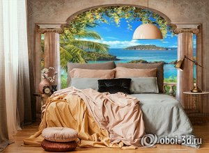 Design Studio 3D 3D Фотообои «Лазурное побережье»