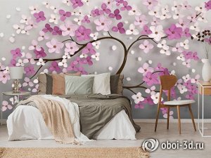 Design Studio 3D 3D Фотообои «Волшебная сакура»