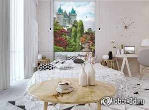 3D Фотообои «Загадочный замок»