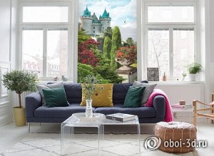 3D Фотообои «Загадочный замок»