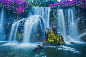 Фотообои Горный водопад
