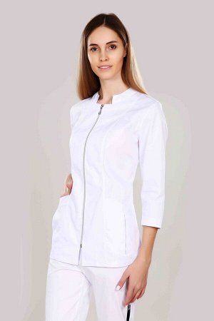 Рубашка мед. жен. М-262 ткань Элит-145