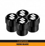 Колпачки воздушные на шину SUZUKI черные