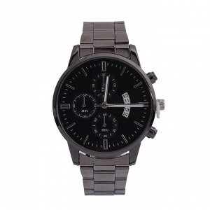 Часы наручные мужские "YAGEER" d-3.8 см, чёрный 5464409