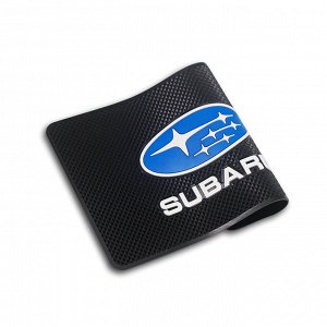 Нескользящий силиконовый коврик на панель авто Subaru