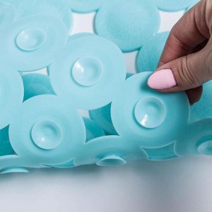 Коврик для ванны Доляна «Пузыри», 38?68 см, цвет МИКС