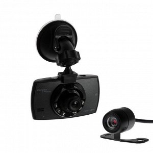 Видеорегистратор TORSO, 2 камеры, HD 1920x1080P, TFT 2.4, обзор 120°