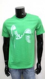 П-3 зеленый футболка мужская с принтом
