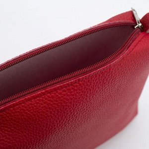Набор сумок, отдел на молнии, наружный карман, визитница, цвет бордовый