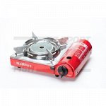 Плита газовая NaMilux одноконфорочная хром в кейсе 306х257х99 мм