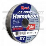 Леска Momoi Hameleon Ice Fishing 50 м серебрянная 1/10 (х7)