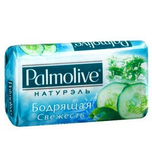 PALMOLIVE (ПАЛМОЛИВ) Мыло Зелёный чай и огурец (Натурэль Бодрящая Свежесть) 90г,*