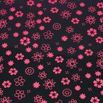 Переводной лист для шоколада Цветы красные, 21*30 см
