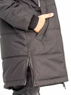100016/1 (черный) Пальто для мальчика