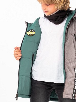 100019/2 (зеленый) Пальто для мальчика