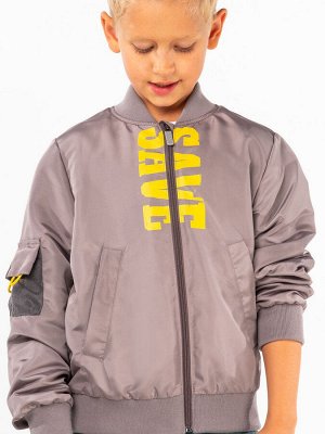 М 100037/2 (серый) Куртка для мальчика