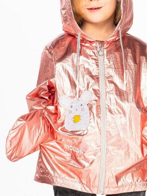 100042/1 (розовый) Куртка для девочки
