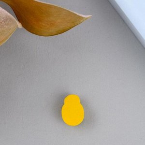 Декор для творчества дерево "Жёлтая пчёлка" набор 30 шт 0,9х1,3 см