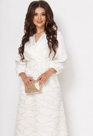 Платье Anastasia Mak 740 молочный
