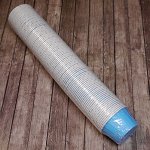 Мини-капсулы с бортиком 100 шт, Polca Dot Голубые 38*30 мм