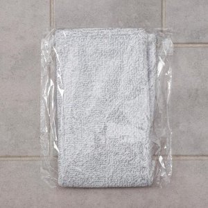 Насадка для плоской швабры, 41x12 см, микрофибра, серая