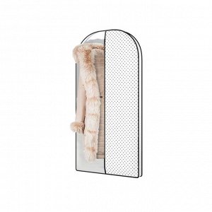 Чеxол для шуб, курток и пальто Eco White, 120x60x10 см