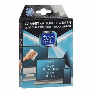 Салфетка Top House Touch Screen для смартфонов и планшетов, 15 ? 20 см