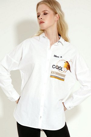 Рубашка Панда 6040z белый
