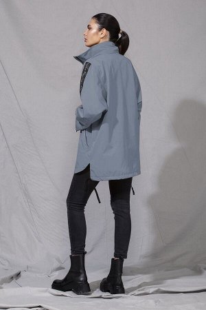 Куртка ALEZA 1005.1 серо-голубой