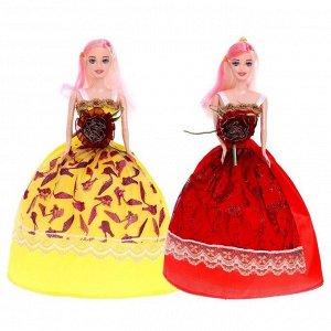 Кукла-модель «Елена», с набором платьев, МИКС