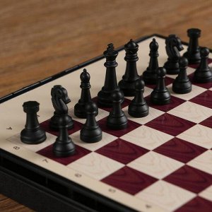 СИМА-ЛЕНД Шахматы магнитные, с ящиком, 24 х 18 см