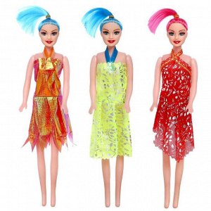 Кукла-модель «Сара» в платье, с аксессуарами, МИКС