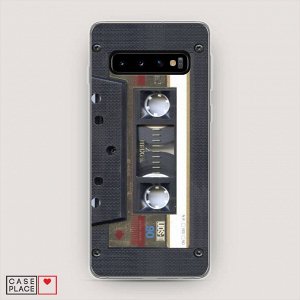 Cиликоновый чехол Пленочная кассета на Samsung Galaxy S10