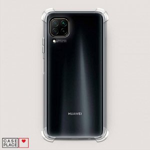 Противоударный силиконовый чехол Прозрачный на Huawei P40 Lite