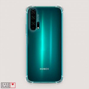 Противоударный силиконовый чехол Прозрачный на Huawei Honor 20 Pro