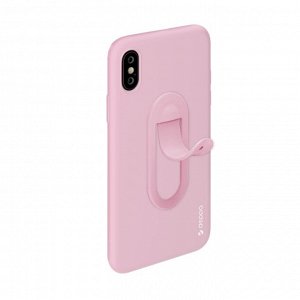 Подставка/автодержатель Click Holder для смартфона, силикон, розовый, Deppa