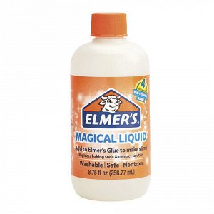 Активатор для слаймов ELMERS Magic Liquid, 258 мл (4 слайма), 2079477