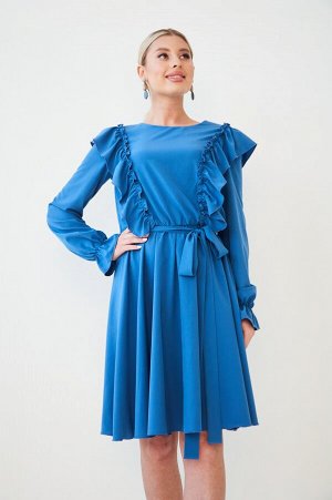 Платье Эрмина №1. Цвет:синий