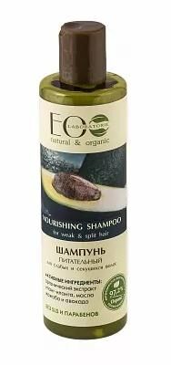 "Ecolab" Шампунь для слабых и секущихся волос "Питательный", 250гр