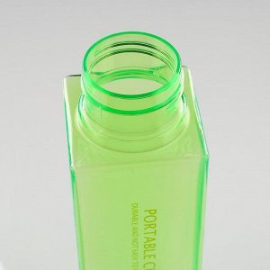 Бутылка для воды "My bottle" 450 мл, прямоугольная, 5.5х20 см, микс