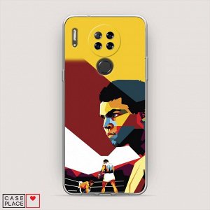 Силиконовый чехол Мохаммед Али pop art на Blackview A80