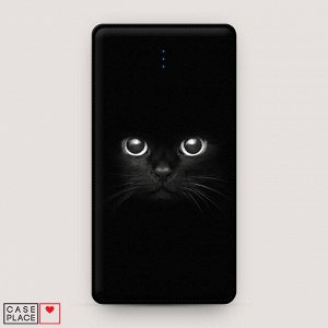 Power bank 10000 mАh Взгляд черной кошки