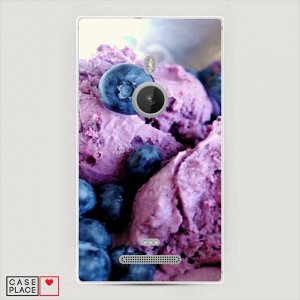 Силиконовый чехол Мороженная черника на Lumia 925