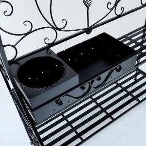 Мангал «XL-3» под казан, 165x100x217 см
