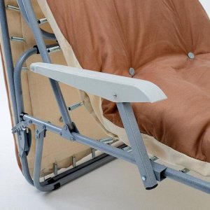 Раскладушка-кресло "СЕЛЛА-3" 196 ? 78,5 ? 40см, максимальная нагрузка 120 кг ткань микс